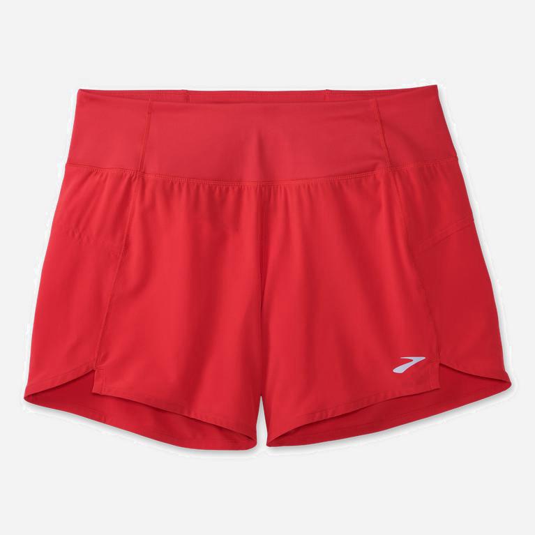 Brooks Chaser 5 NZ - Women's Running Shorts - Jamberry/Red (93540-ZIQS)